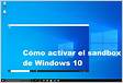 Habilitar o Windows Sandbox no Windows 1011 Home